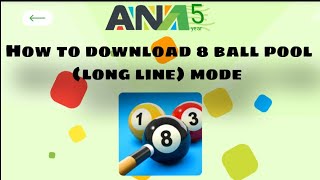 how to download (long line) big mode of 8 ball pool screenshot 3