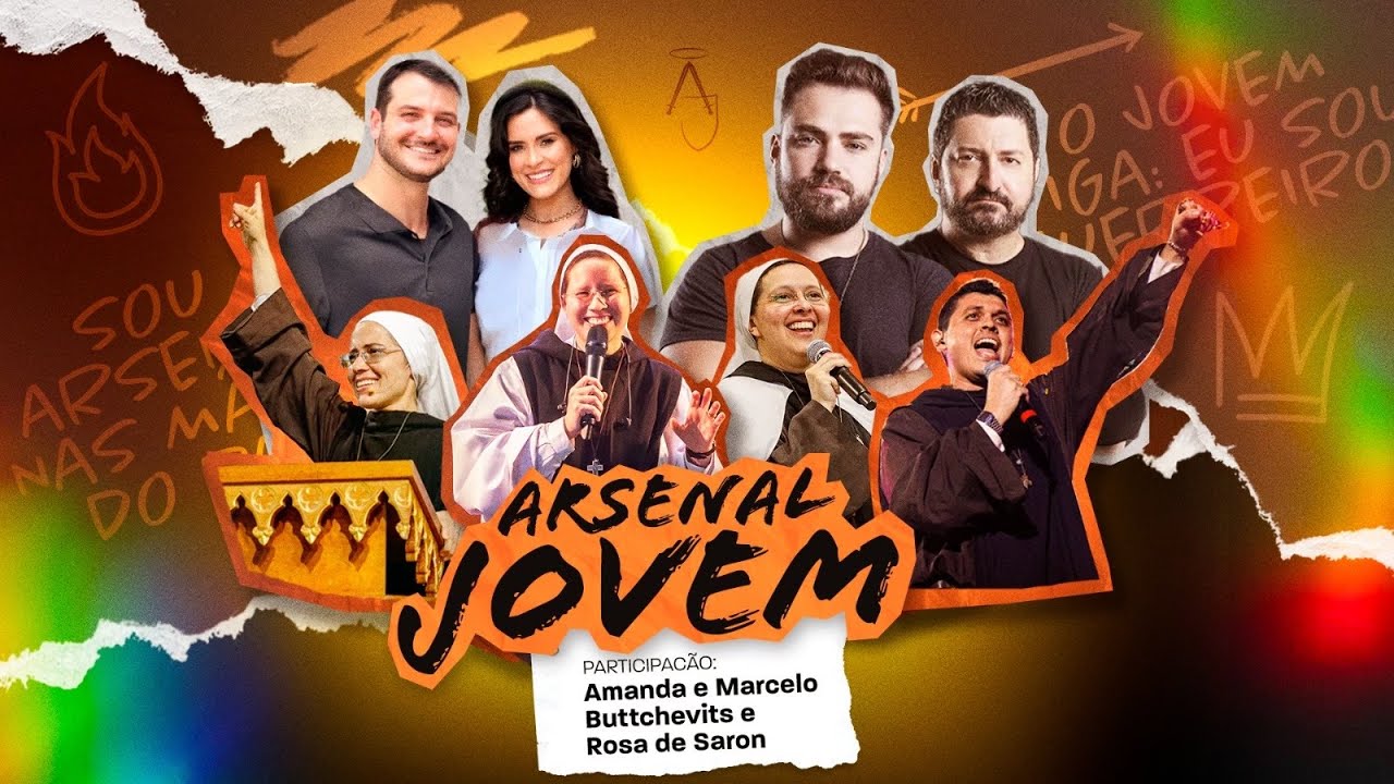 Live para Jovens - Arsenal Jovem - Rosa de Saron e Amanda e Marcelo Buttchevits | Hesed - 06/02