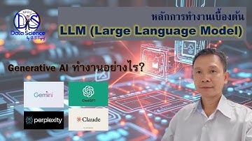 Generative AI ทำงานอย่างไร? หลักการทำงานเบื้องต้นของ LLM (Large Language Model)