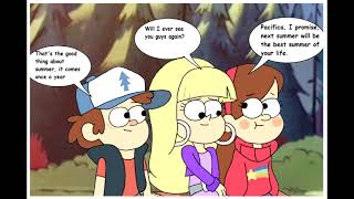Gravity Falls comic dub: End of Summer Gravity Falls Reverse Falls Au Journal Ask Comic Dub