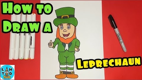 How to Draw a Leprechaun Step by Step