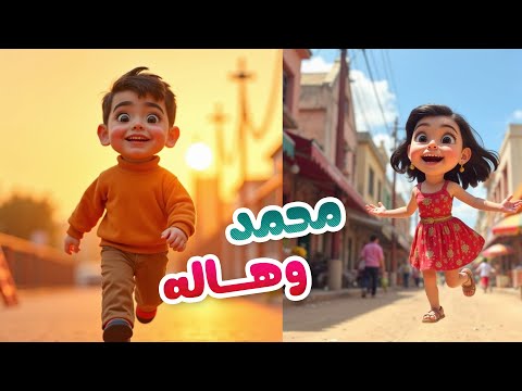 محمد وهالة أصدقاء الفرح والمغامرة أغنية أطفال رائعة