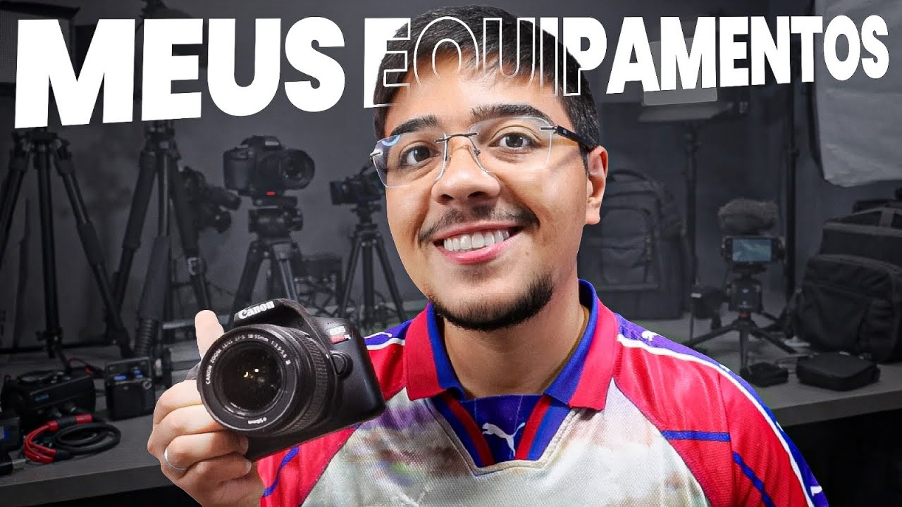 QUAIS EQUIPAMENTOS EU USO PARA GRAVAR MEUS VÍDEOS? (O que realmente é necessário?)