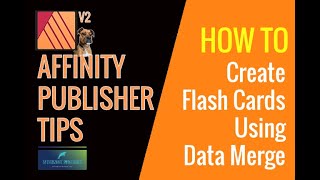 Flashcard Creation Made Easy: Leveraging AI and Data Merge in Affinity Publisher