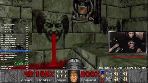 Doom 1 Unity E2 Cheat% Speedrun in 3:41.199