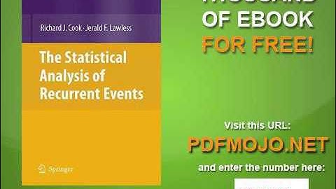 The Statistical Analysis of Recurrent Events Statistics for Biology and Health