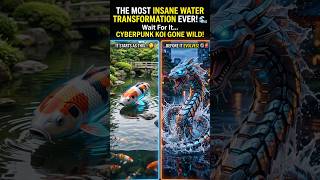 Japan’s Water Dragon Transformer 🐍🇯🇵 #robot #scifi #transformation #aivideo #usashorts #america #ai