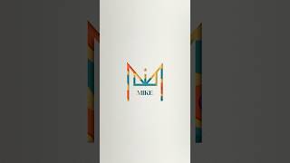 Mike name logo design #logo #design #art #artist #name #video #reels #youtube #shorts #love #mike