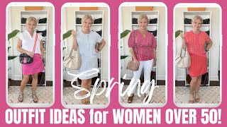 SPRING Outfit Ideas for Women Over 40 #over40#over50 #walmart