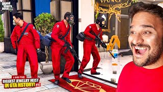 Biggest Jewelry Hesit in GTA 5 😱 Epic Police Chase & Escape! GTA 5 Gameplay #10