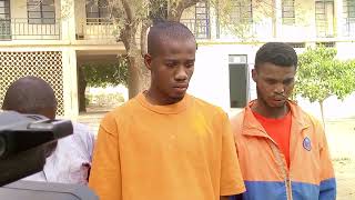 Arrested armed robbery suspects