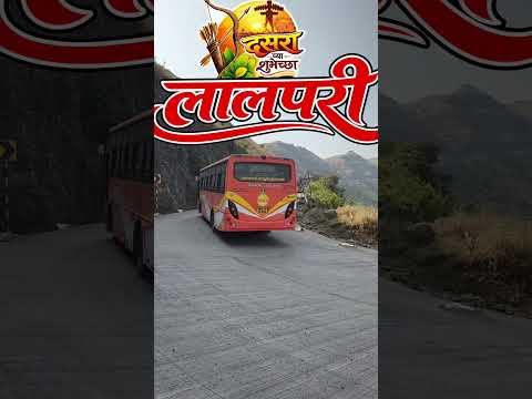 दसरा विशेष | घाट वळणावर धावणारी आपली लालपरी! 🚌🏹 विजयादशमीच्या हार्दिक शुभेच्छा #shorts