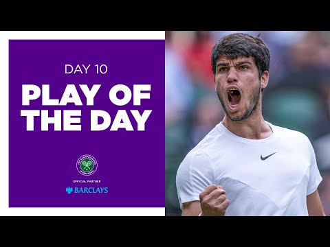 Carlos Alcaraz had Holger Rune all over the place 🙌 | Play of the Day presented by Barclays
