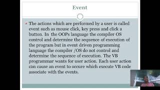Properties of Visual Basic controls