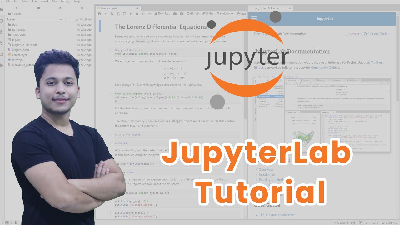 Jupyterlab Tutorial For Everyone || Stephen Simon