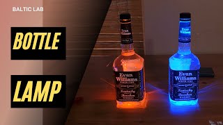 Building a Whiskey Bottle LED Lamp