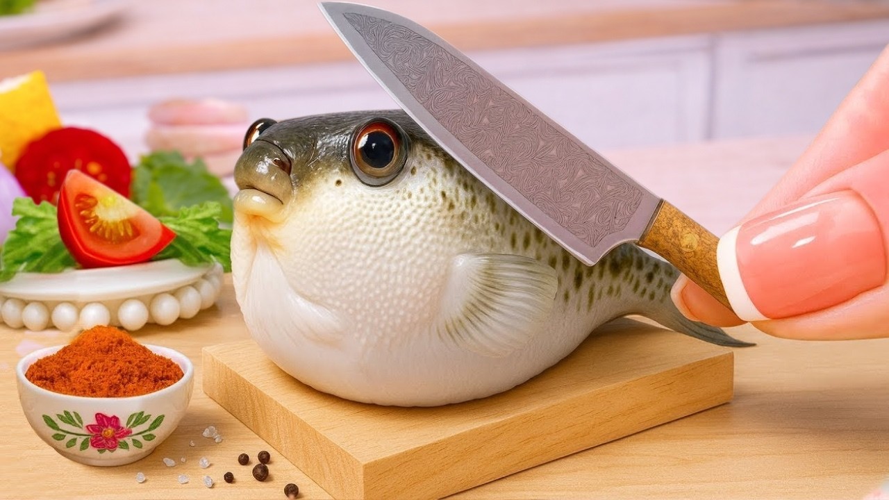 Most Satisfying Miniature Food Compilation - 365+ Puffer Fish Recipe Idea by Mini Yummy