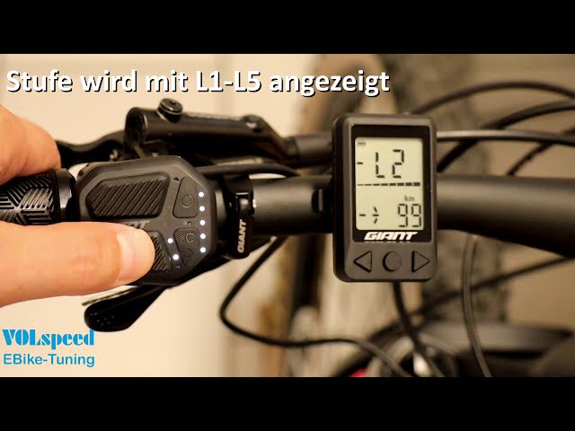 EBIKE TUNING GIANT und Yamaha E bike 2020 Ride Control one ohne