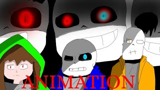 Bad time trio vs Murder time trio (Full animation)(Phase 1)
