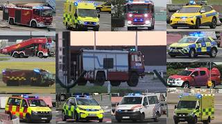 ✈️ [NIEUWE CRASHTENDER/RESCUE STAIRS] - VELE HULPDIENSTEN met spoed aan BRUSSELS AIRPORT! [#4]