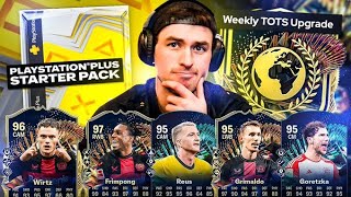 40 x PlayStation Plus & Weekly TOTS Upgrade Packs (EA Servers 👏🏻)