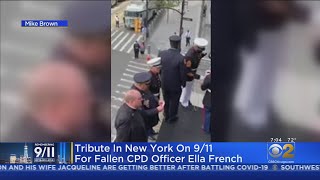 Tribute In New York On 9/11 Anniversary For Fallen CPD Officer Ella French