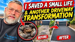 My Dad Saved A Life & We Smashed Out This Driveway Preparation...