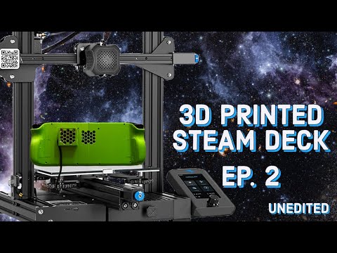3D Printed Steam Deck Mark 2