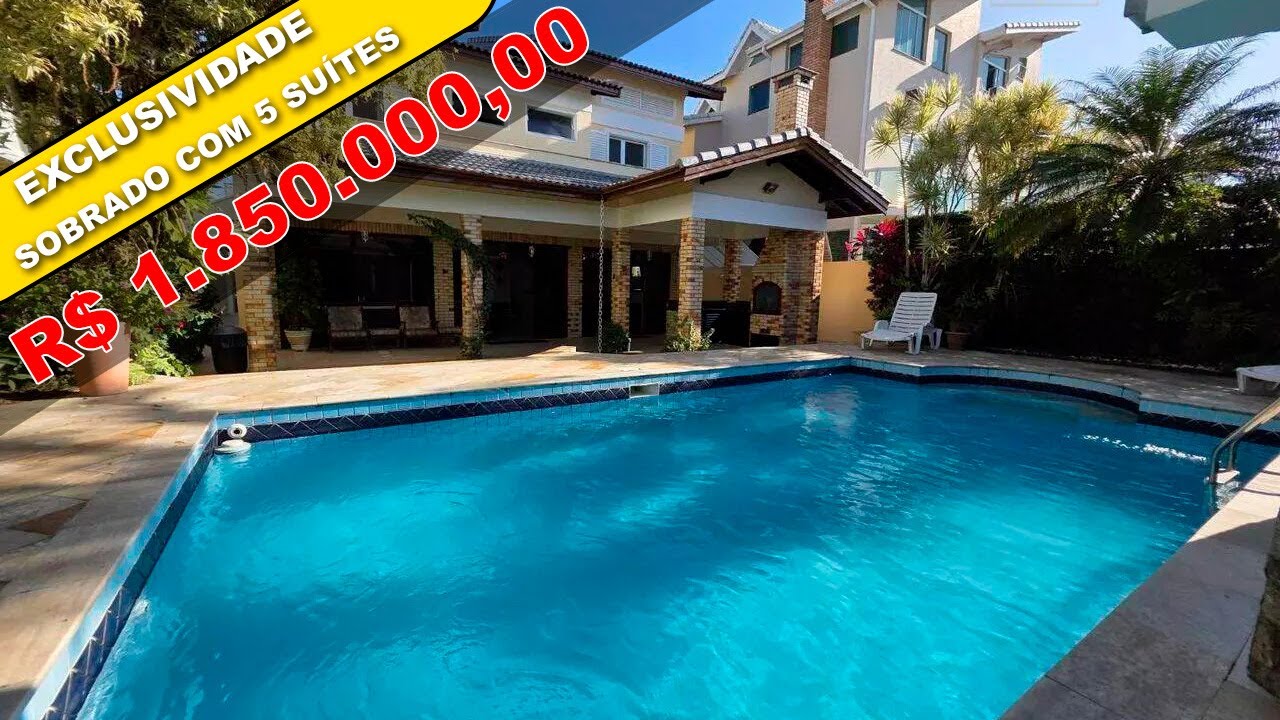 EXCLUSIVIDADE! SOBRADO COM 5 SUÍTES FRENTE MAR - Bougainvillee I - Peruíbe SP | Litoral Sul