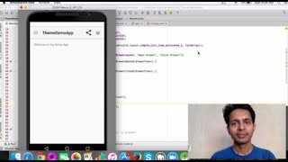 Learn how to add a Toggle Button to the Navigation Drawer