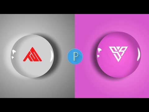 How to make water logo design in Pixellab | Pixellab tutorial