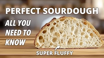 Your First Sourdough Bread (FULL COURSE in 30 minutes)