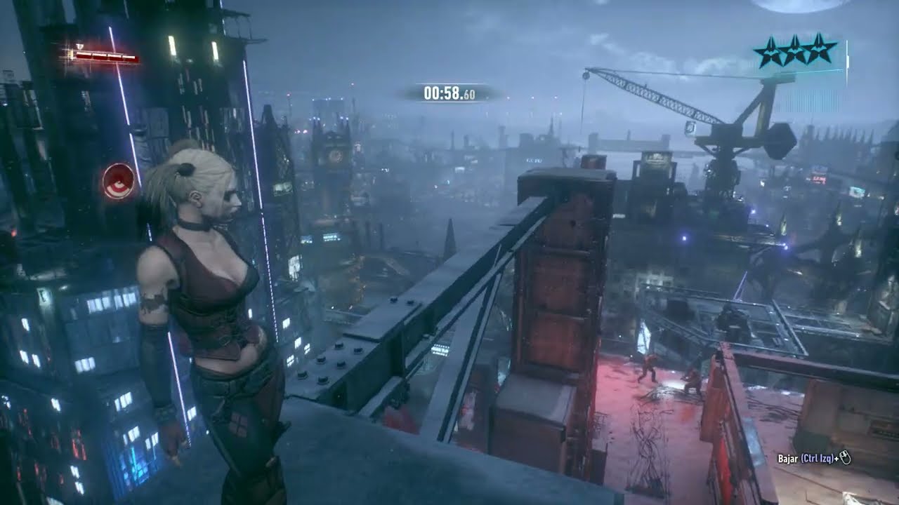 Batman Arkham Knight - Mod Harley Quinn Arkham City - PC (2015) - Test Windows 11