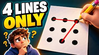 The 9 Dot Puzzle: Can You Solve It