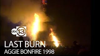 Last Texas A\&M Aggie Bonfire in 1998