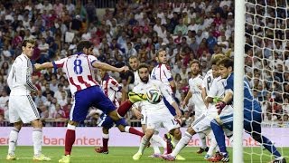 Goles de Supercopa de España 2014 (ida) Real Madrid - Atlético de Madrid (Tiempo de Juego COPE)