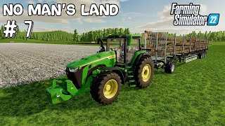 farming Simulator 22 fs22 timelapse Ep # 7 No Man's Land Map fs22 Mods