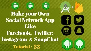 Android Studio Social Network App - Firebase Android Tutorial 33 - Update Account Settings