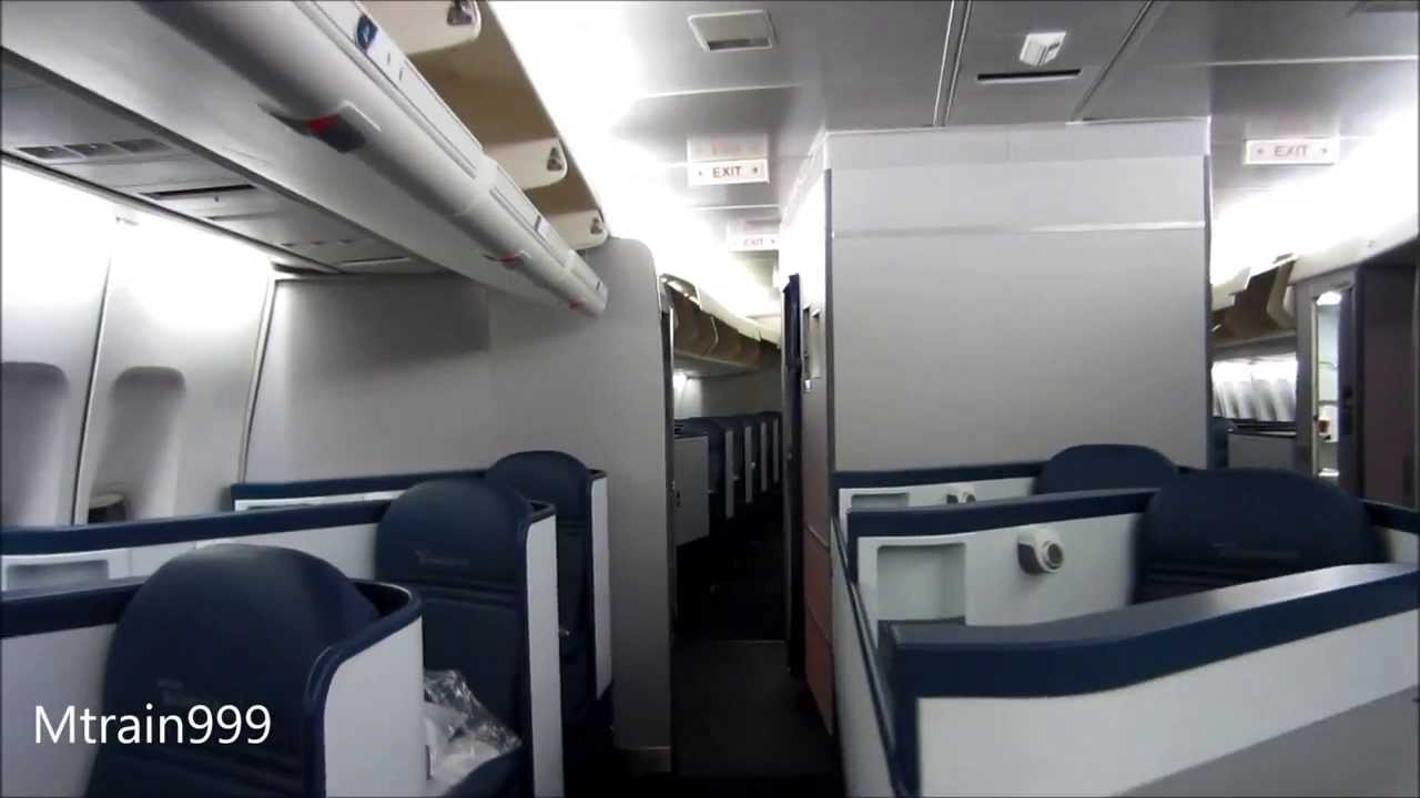 Delta 747 Cabin Walk Through Old Youtube