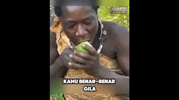 funny expressions of African tribes when eating limes