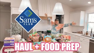 *NEW!* $360 SAM&#39;S CLUB HAUL + FOOD PREP // MEAL PREP MOTIVATION HOMEMAKING 2023 // Rachel K