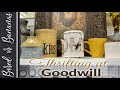 YOU WON'T BELIEVE WHAT I FOUND AT GOODWILL THRIFTING! THRIFT WITH ME! {BORED OR BANANAS}