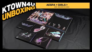 UNBOXING aespa - Mini Album Vol.2 [Girls] │ aespa 언박싱 │에스파 언박싱