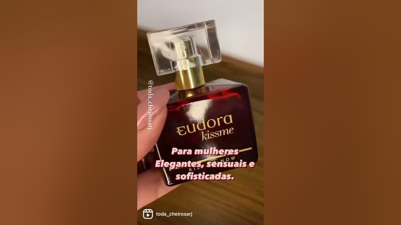 Perfume kiss me Now da Eudora- Gourmand com cheiro de maçã caramelizada ...