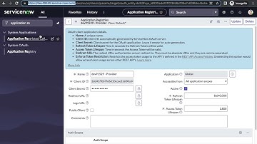 ServiceNow OAuth 2.O Part -I