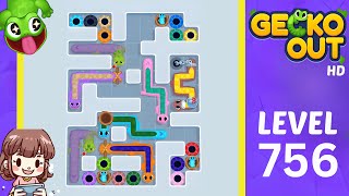 Gecko Out Level 756 Solution Walkthrough