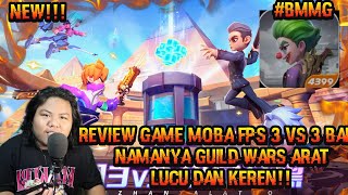 REVIEW GAME BARU TOP 1 DI 4399 MOBA CHIBI 3 VS 3 GRAFIKNYA 3D NAMANYA WAR GUILD ARAT screenshot 5