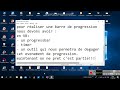 Comment dvelopper une barre de progression en visual basic