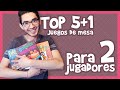 TOP 8 ⬆ JUEGOS de MESA para 2 JUGADORES🏆 #jupitop