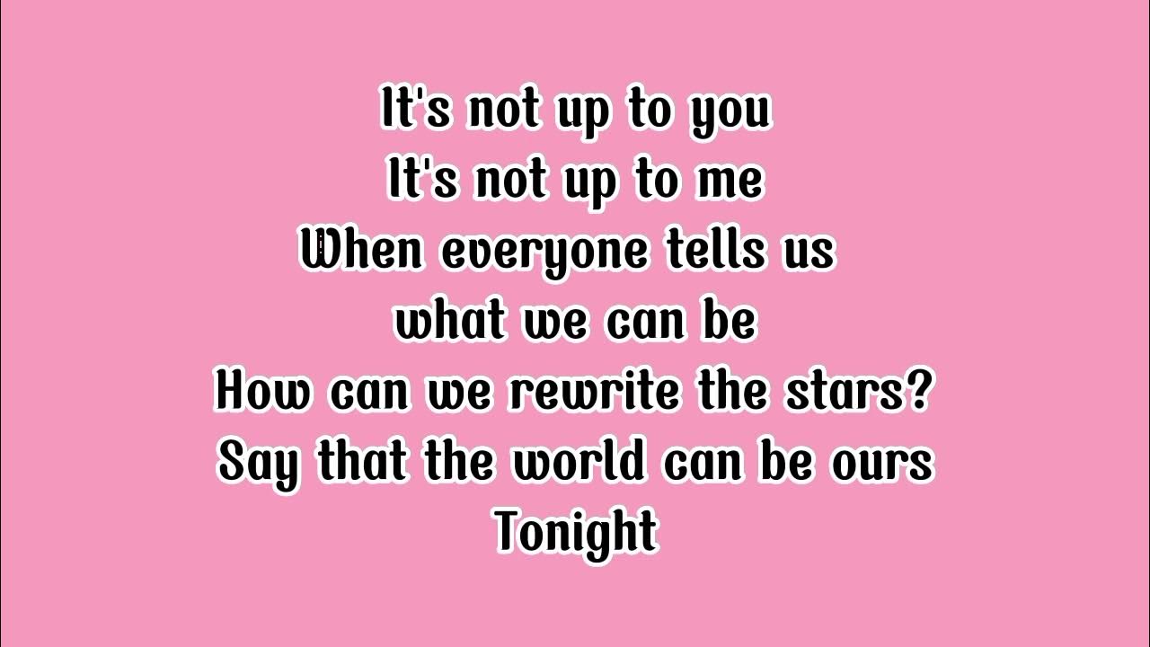 Zac Efron & Zendaya - Rewrite The Stars (lirik) - YouTube